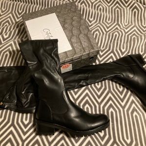 Cutely covered killing it 2 thigh boots